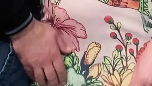 Cheating Wife Masturbated in a Crowded Subway