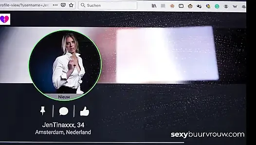 Interracial! Hollandalı youtuber korkuluklu sürtük! Sexybuurvrouw