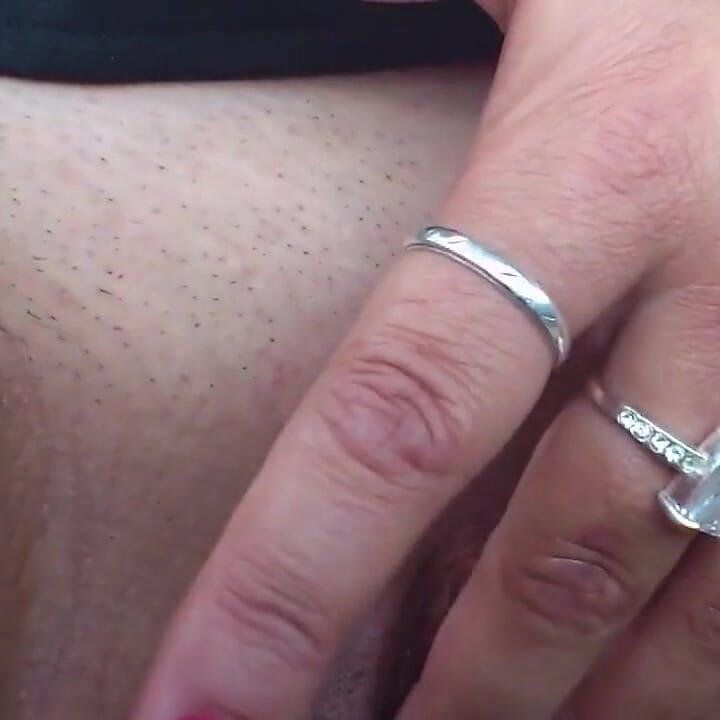 Soaked & Horny - I Finger Myself Hard While My Husband Drives!