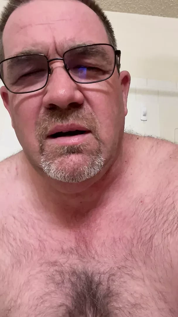 Chubby dildo anal