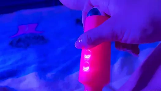 Perverted college girl fucking her pussy thinking about her stepfather