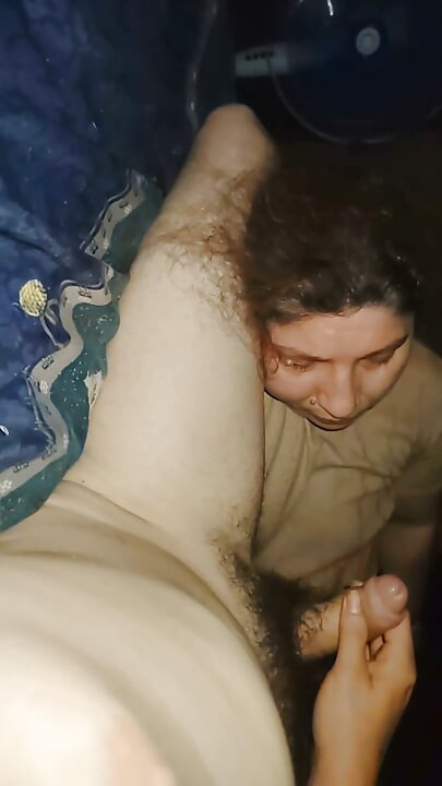 Wife giving me very long blowjob