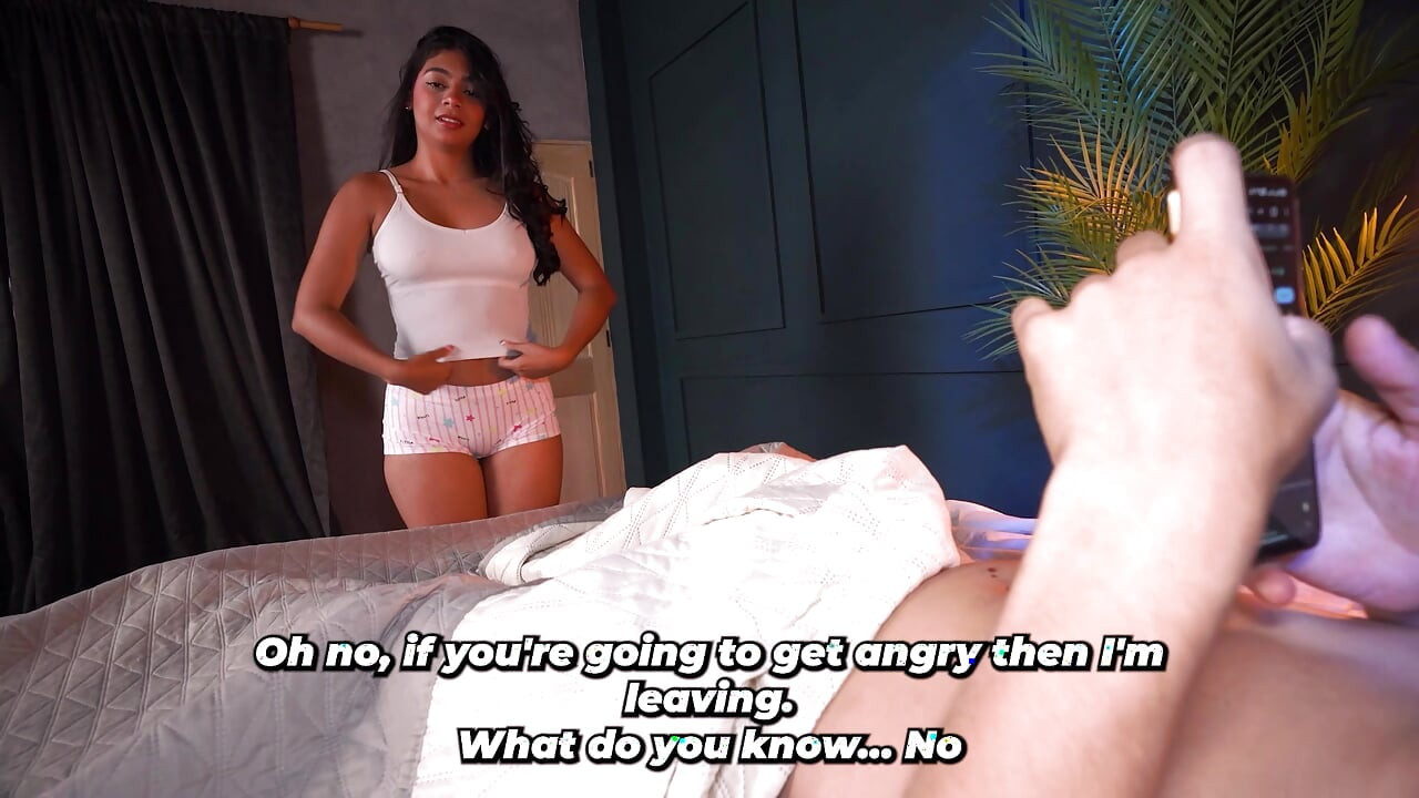 Step-siblings end up fucking when they're alone he really knows how to please her