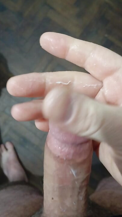 내 계모를 생각하면서 만져