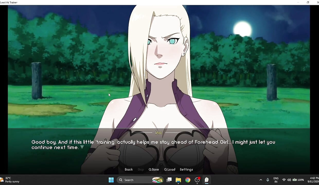 Naruto games Sexy Ino Gameplay showing her desires part 1