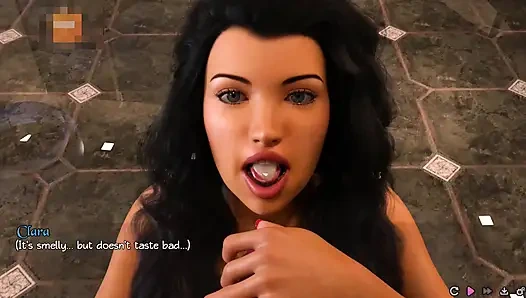 Pure love #15 - Clara Gave Jack a blow job and Jack fucked Lilly later on