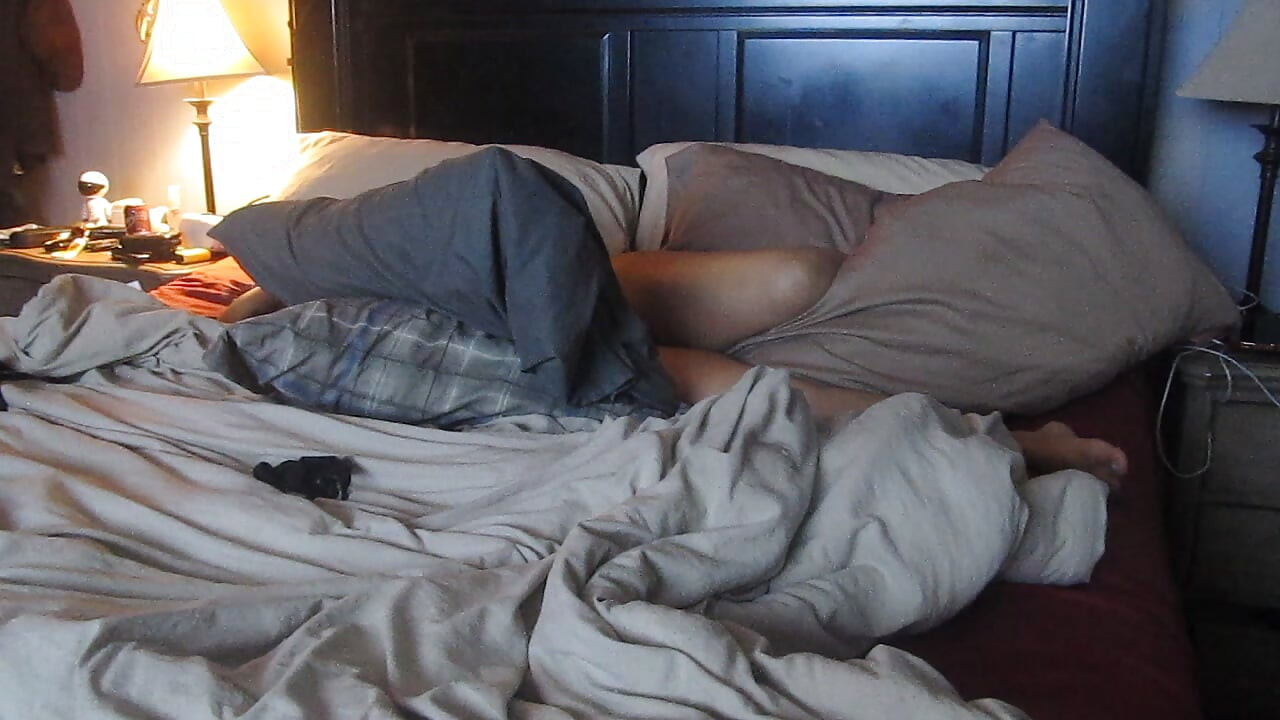 PUSSY LICKING AND  SOLO PILLOW ORGASMS