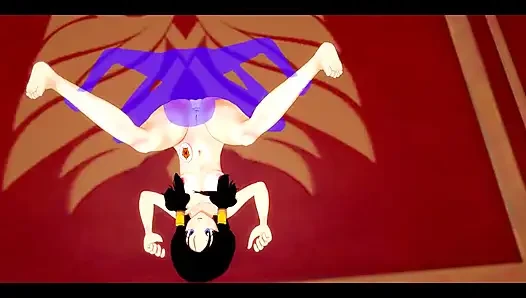Dragon ball hentai - videl sikiliyor ve elle muamele - Japon Asyalı manga anime film oyunu porno