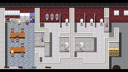 Die büro-ehefrau teil 3: Stacy spielte bei der arbeit mit sich selbst in der dusche