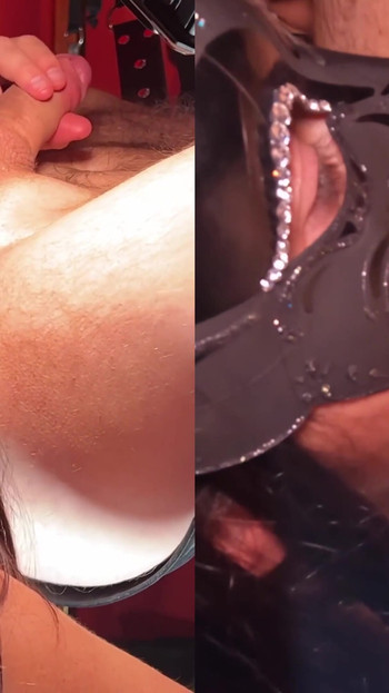 Must-see moment from "Pure Rimming action from this submissive servants tongue - she licks so deeply"