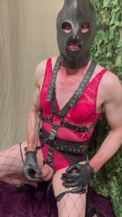 Masturbation In Pink Underwear