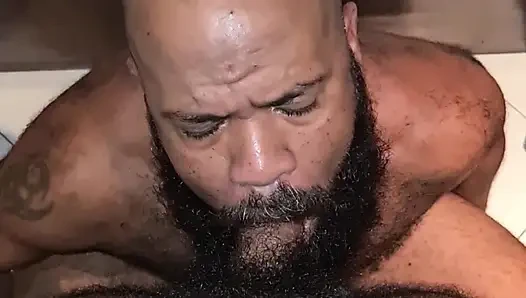 Getting Impaled and Creampied by a Massive Big-Cocked Bear. Rough Raw Anal