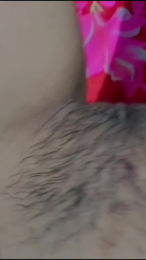 My Girl pressing her boobs and finger her horny pussy for cuck want to pregnent | Clip 1