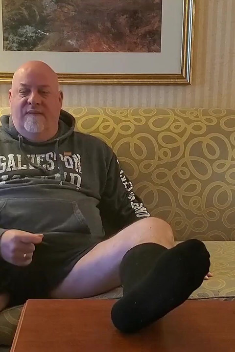 Bear and BBC Jerk off in Otc Socks