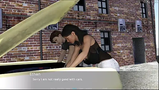 Project hot wife #44: Aaron cum all over Emily while Johannes watched