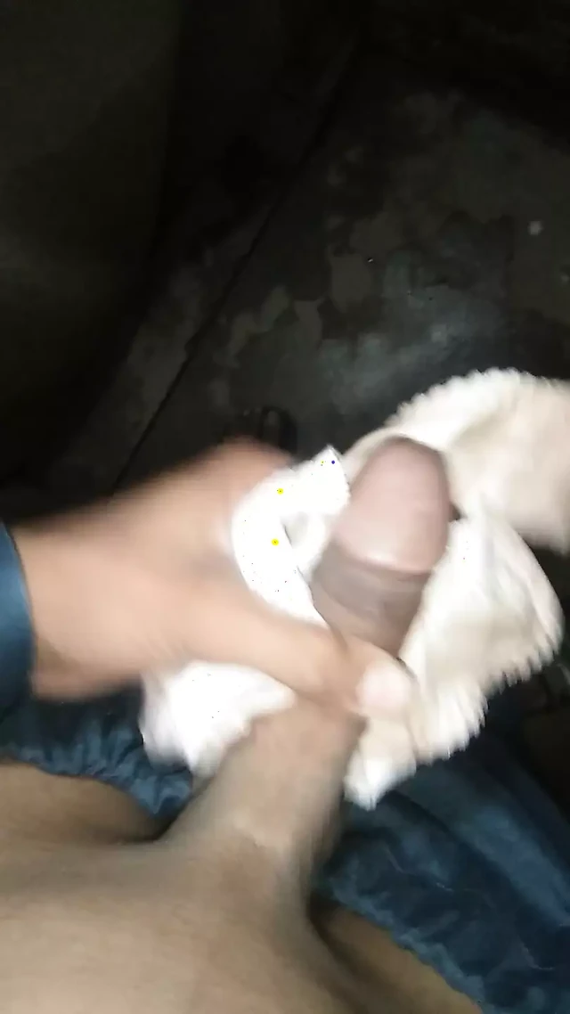 Masturbate with bra