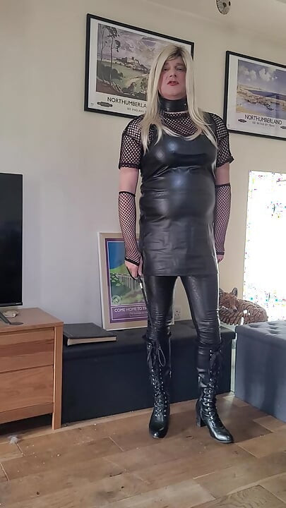 sissy leather slut bitch