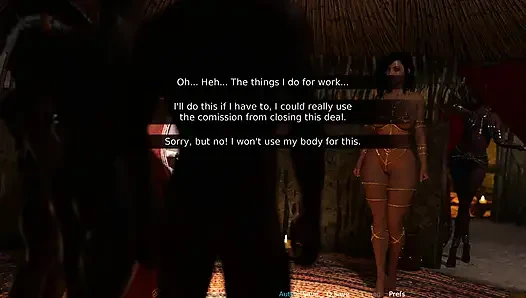 Anna heyecan verici sevgi 80 Anna 3 büyük zenci ile ritüel ve vahşi bir partiye katıldı