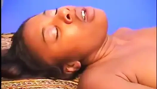 Black beauty with shape body pussy fucked on first photo shoot