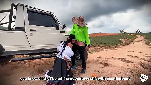 A Peasant Woman Wanted to Harvest Pineapple and Instead He Planted Cassava in Her Pussy