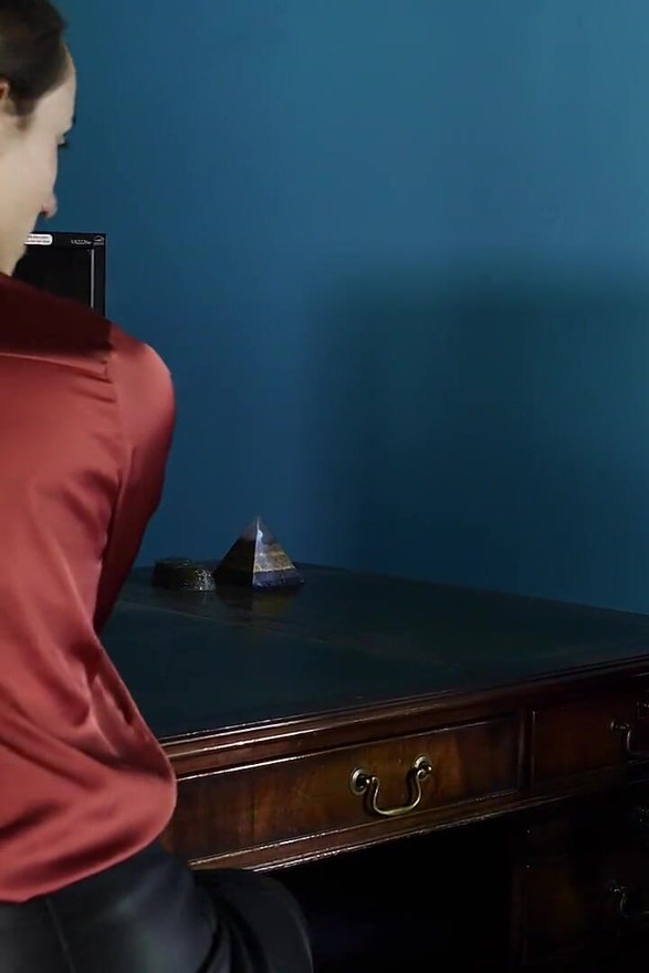 New Employee's Seduction Part 1: Lesbian Boss Lady Sara Borgia Claims Innocent Slave Mila (1080p)