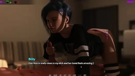 18 Plus Petite Stepsister Giving Me Handjob On My Bed