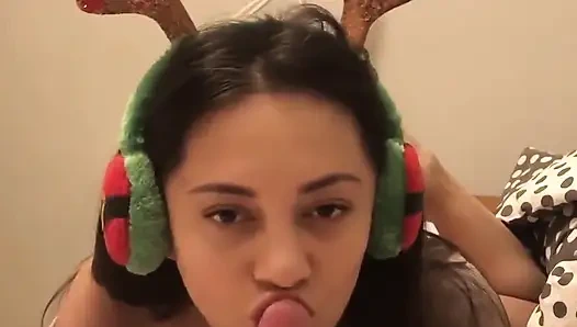 Ich blase meinem Nachbarn an seinem Geburtstag