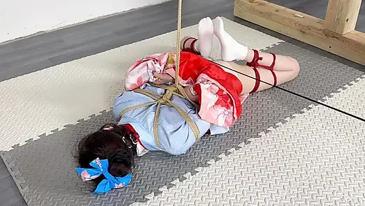Güneşli bir günde kimono giymenin doruk versiyonu