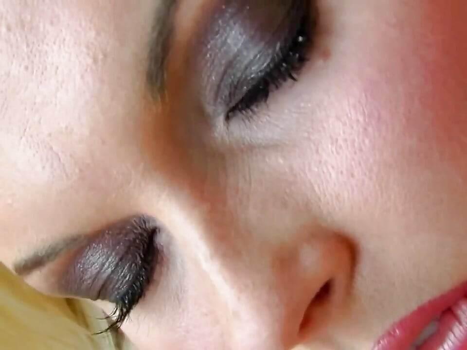 Gina B - EURO SOLO Gorgeous Babe Masturbation, body stockings, high heels, lingerie, blonde sexy bitch big ass wet Long Version