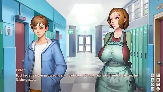 Taffy Tales: the Janitor Lady Exposes Herself on the Open in the College Campus - Episode 20