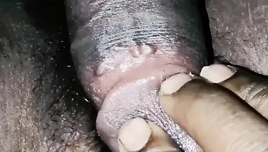 Bihar mommy likes to fuck Dirty Pooja's big black cock and take her throat deep