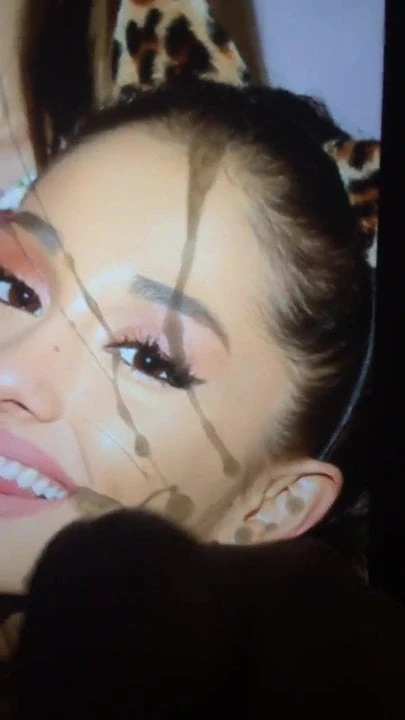 Ariana Grande cum tribute 04