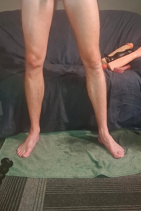 Solo male extreme anal dildo - huge toys