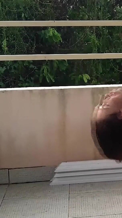 Cute lady swinging without panties on a swing  185 1 | Clip 1