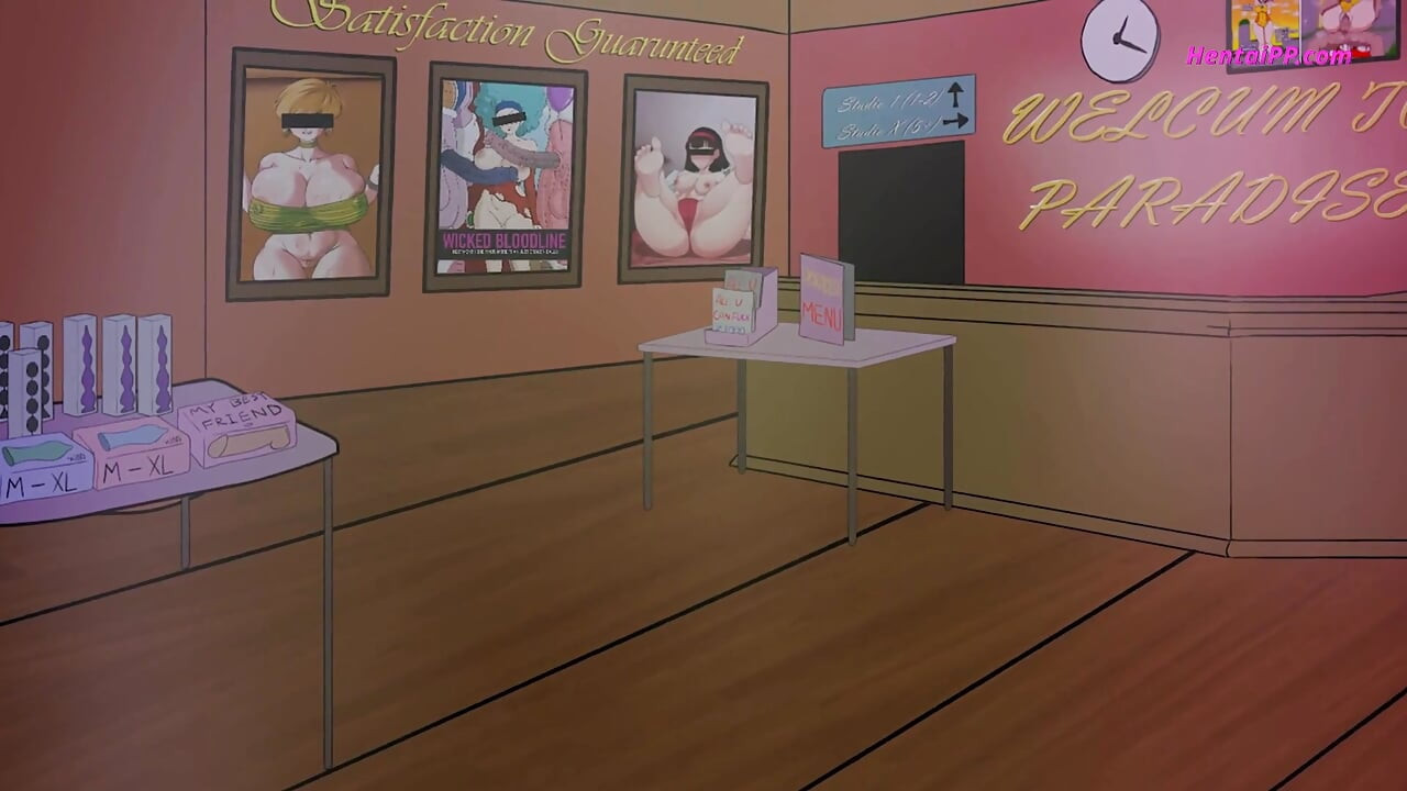 Chi-Chi Took Three Cocks - in Her Mouth, in Her Pussy, in Her Ass. All at Once ( Cartoon )