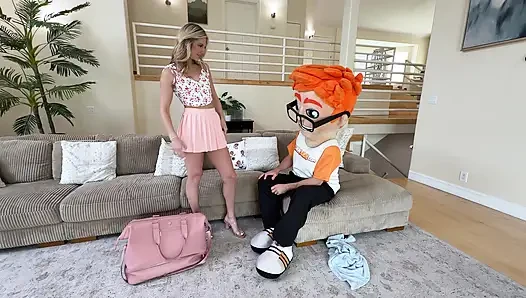 PornDudeCasting with Cheerleader Kait I Made This Blonde Pornstar Cum with My Big Dick Doggystyle