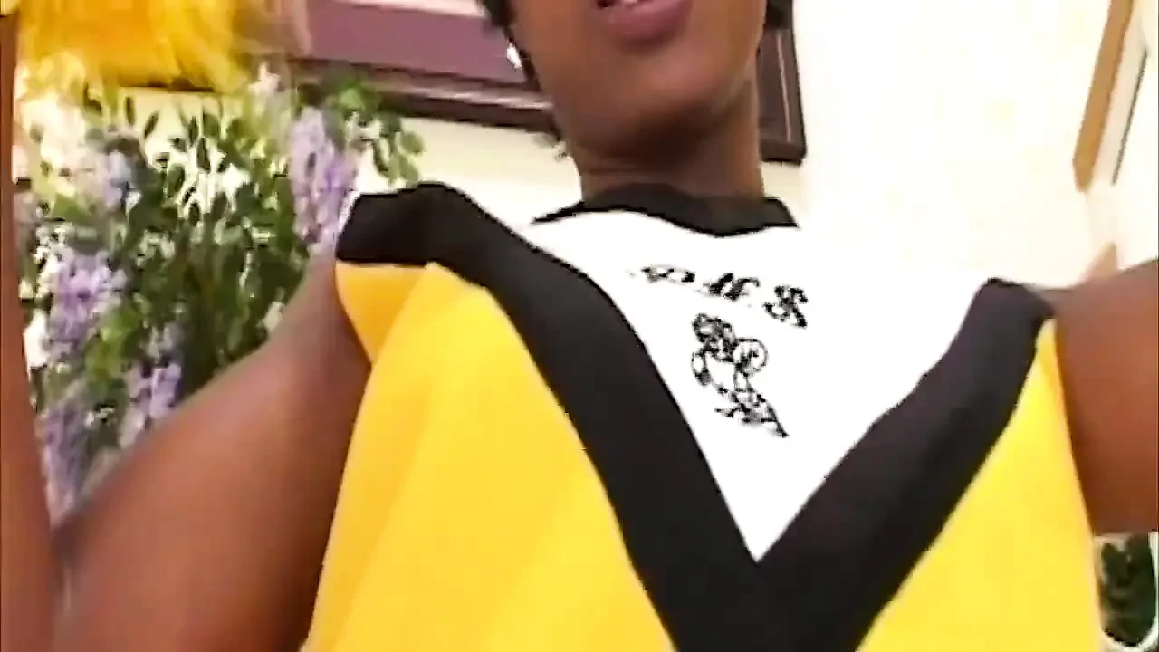Horny Black Girl Has Anal Sex with a Huge White Cock