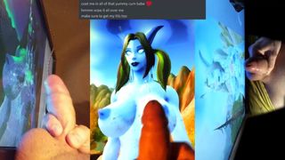 Sperma eerbetoon aan Alnael (Draenei World of Warcraft)