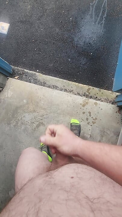 Almost Caught Enjoying the Storage Unit