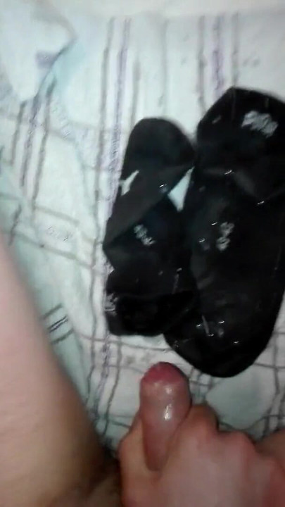 Stunning moment from "German Boy big load cum's in Socks on Socks"