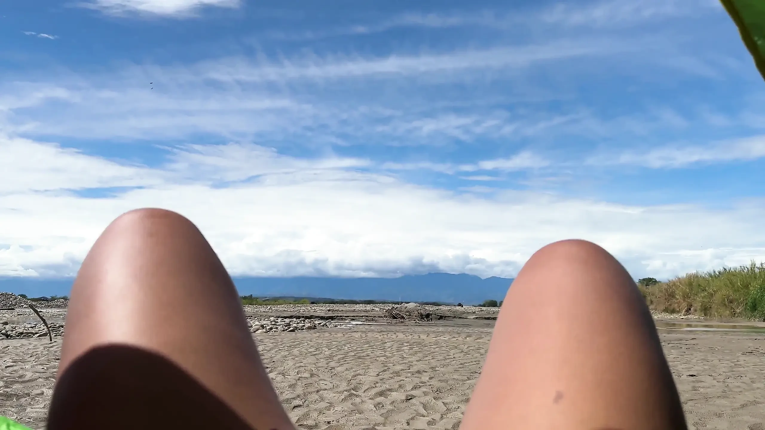I Like to Touch Myself Until I Reach Orgasm on the Beach While Being Watched