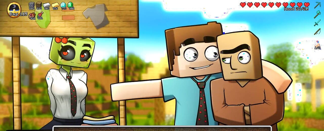 Kraf Miang Minecraft - Bahagian 63 Endergirl Finale! oleh Loveskysanhentai
