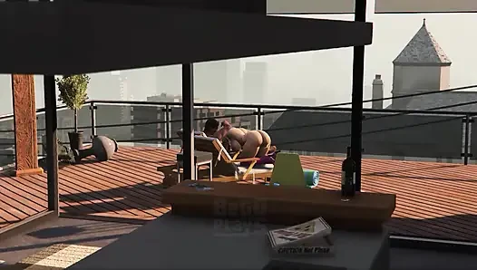 GTA V Franklin Clinton x Premium Pink Boots Lady (3D Animation) (FULL)