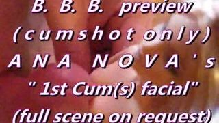 BBB preview: Ana Nova 1st cum(s)