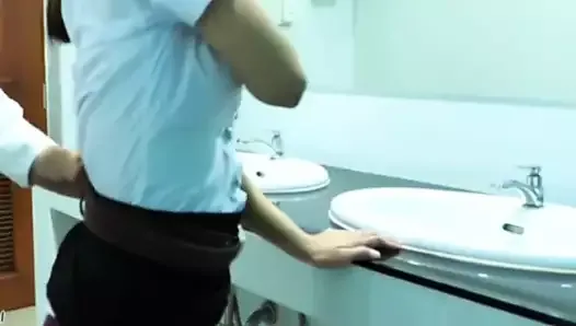 Fuck in bathroom