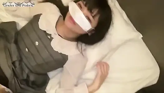 Cfnmheat with a Former Maid?style Beauty, Obedient and Fully Dressed in Sensual Play