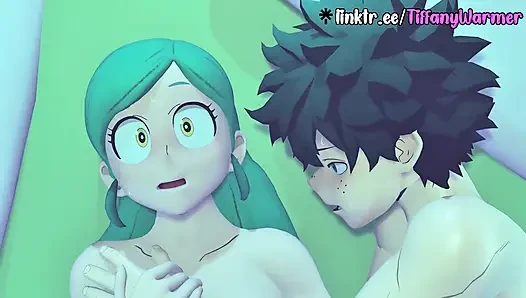 Deku ragdoll'un sıkı amını dolduruyor