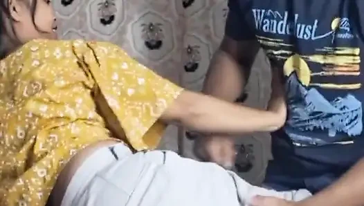 Hintli 1. Yıl Dönümü Anal Sert Evli Kadın Seks