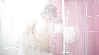 Bain chaud sous la douche