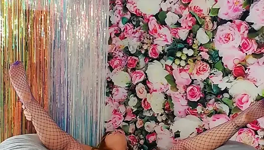 Смена чулок для тела, наряды, мастурбация, подборка